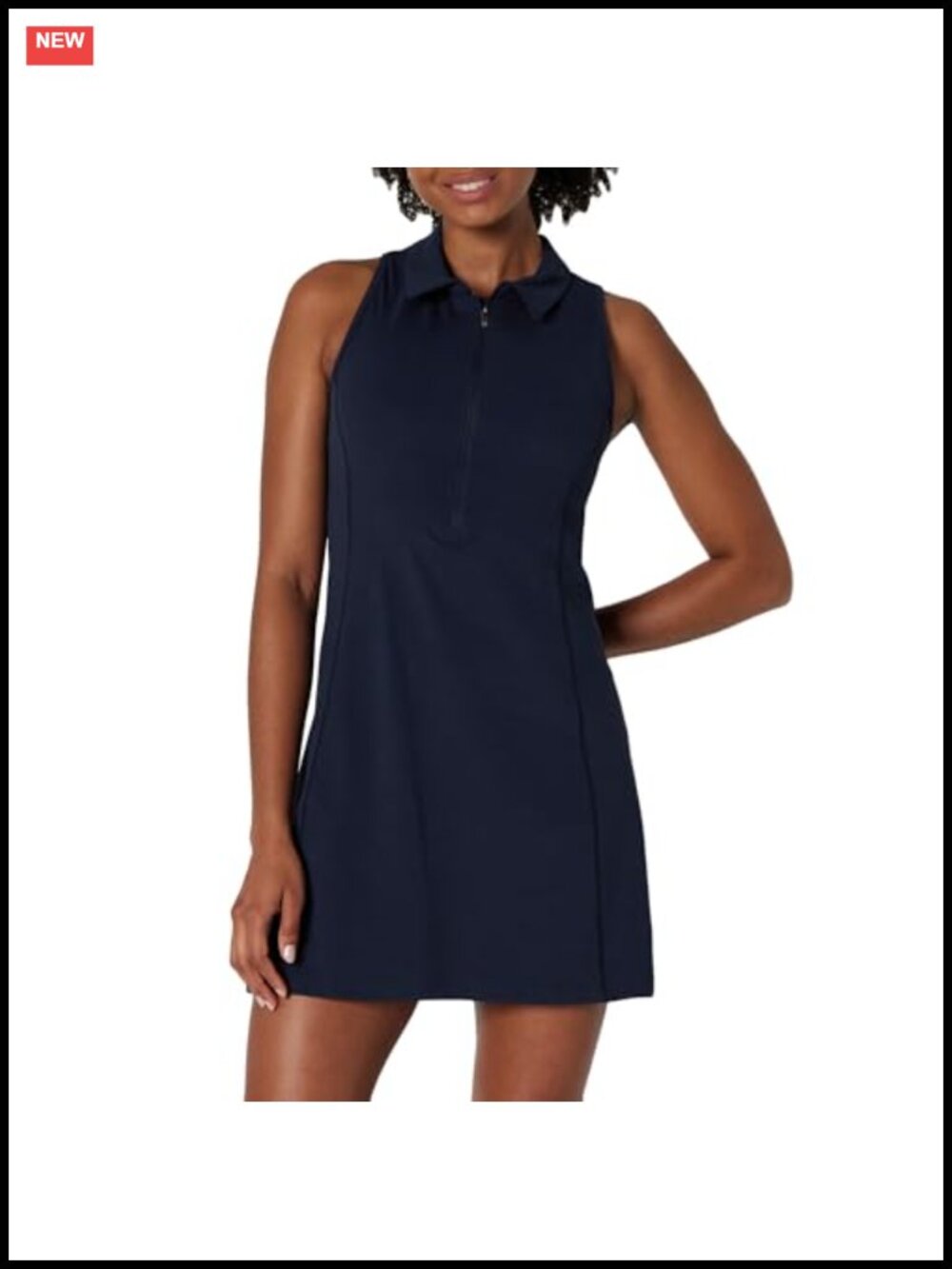 Women's Active Fit & Flare Tennis Dress with Built-in Shorts